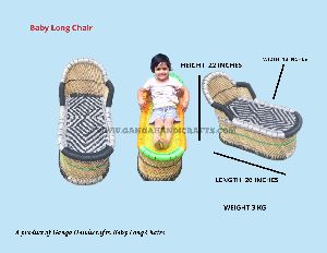 Kids Bamboo Long Chair