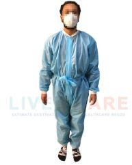 Protective Coverall Suit Without Hood and Shoe Cover