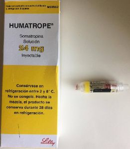 Humatrope Lilly 72iu, (Somatropin) hgh