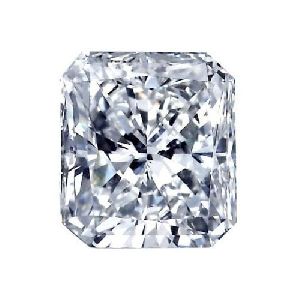 Certified GIA IGI HRD Square Radiant Solitaire Diamond