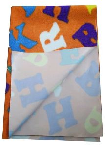 Alphabet Printed Baby Dry Sheets