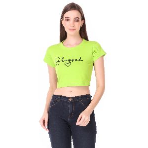 GR Blessed Crop T-Shirts