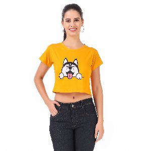 Must Dog Crop T-Shirts