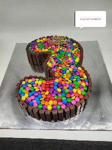 Number & Alphabet Cake