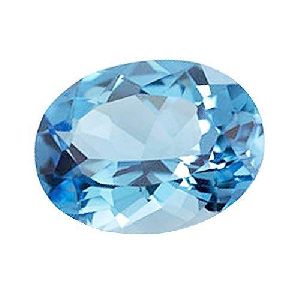 Natural Blue Zircon Precious Gemstone