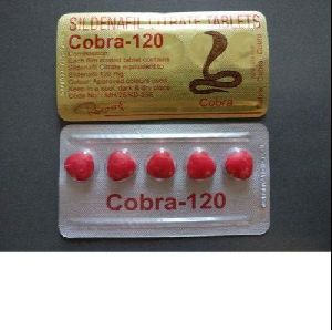 Cobra 120 Mg Tablet at Rs 150/stripe, Cobra Tablet in Nagpur