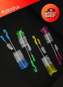 Two Color Bottle Cleaning Brush