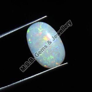 100% Natural Australian Opal Cabochon Flashy Fire Opal Gemstone