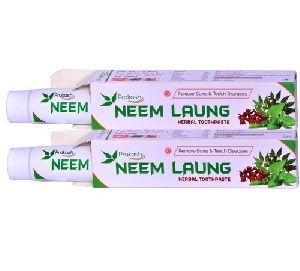 2 Piece Neem Laung Herbal Toothpaste Set