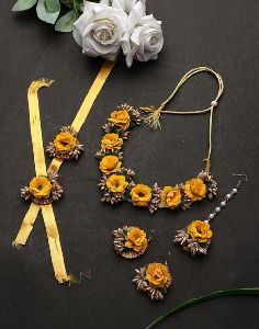 flower jewellery set