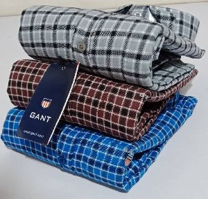 100% Cotton Mens Check shirts