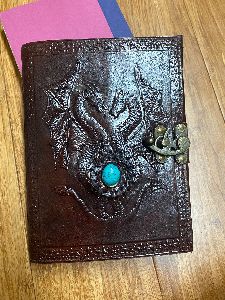 Handmade Leather Diary, Leather Journal Notebook