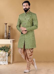 Linen Indo Western