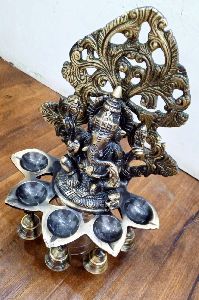 Deep ganesh brass idol