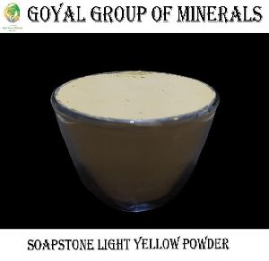 Light Yellow Soap Stone Powder