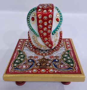 Marble Ganesh Chowki