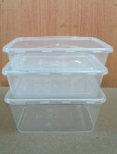 Plastic Transparent Dates Container