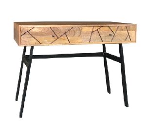 2 Drawer Wooden Console Table