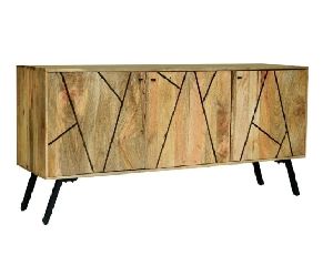 SS1208 3 Door Wooden Sideboard