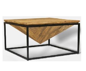 Wooden Diamond Coffee Table