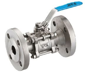 3 Piece Flanged End Ball Valve