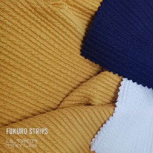 polyester fukuro stripe fabric