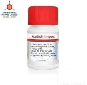 Lysozyme, From Chicken Egg White Powder, ~70000 U/mg