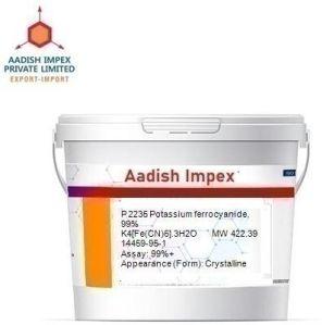 Potassium Ferrocyanide, 99%, Form : Crystalline
