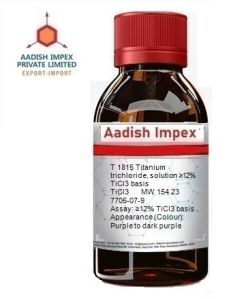 Titanium Trichloride, Solution ≥12% TiCl3 Basis