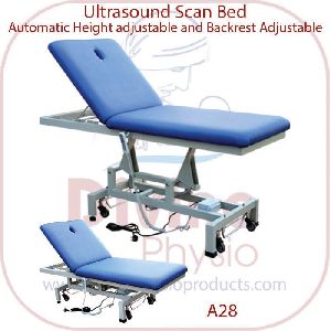 Automatic Height Adjustable Backrest Treatment Table