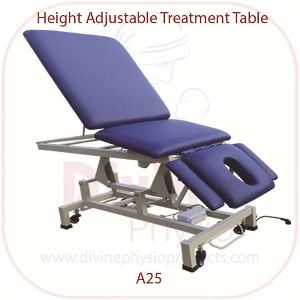 Manual Height Adjustable Treatment Table