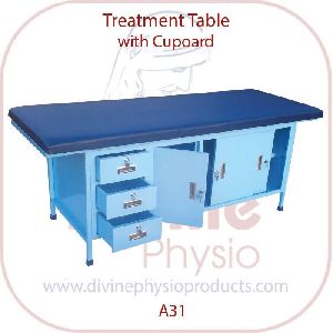 Treatment Table with Cupboard