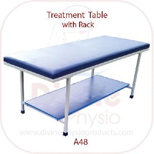 Treatment Table with Rack