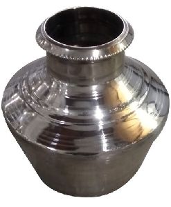 Stainless Steel Pooja Kodam Pot