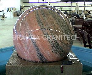 Granite Stylish Ball Fountain