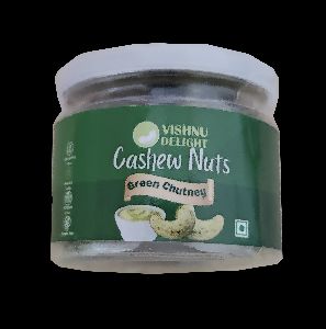 Vishnu Delight Flavored Cashew - Green Chutney 25g