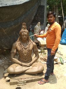 blessing Shiva statue