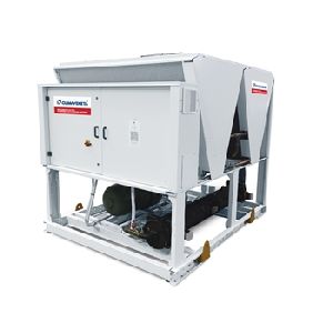 Chiller, air source for outdoor installation