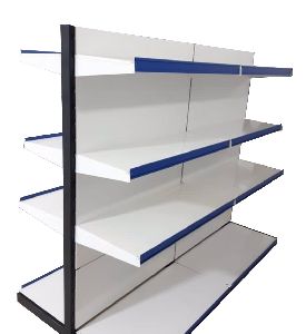 double sided display rack