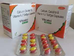 Calcium + Calcitriol & Vitamin K2 7 Capsules