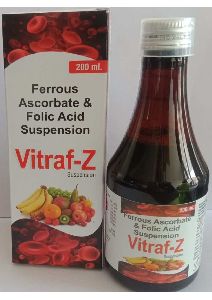 Ferrous Ascorbate 30 mg + Folic Acid 500 mcg Suspension