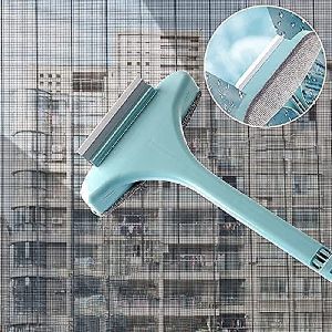 2 in 1 Window Mesh Cleaner with Handle