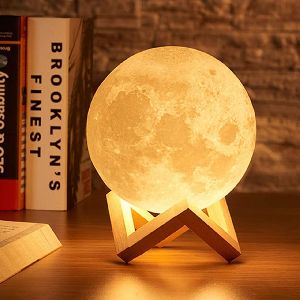 Moon Night Lamp 7 Multi Colors Changing Touch Sensor