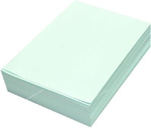 Azure Laid Paper Sheets
