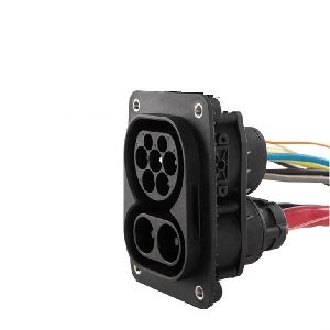 type-2 CCS2 Male Inlet Socket with cable