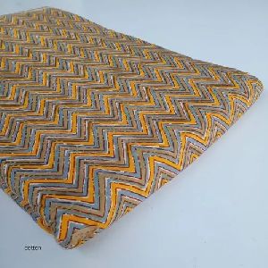 Geometric Printed Cotton Fabric