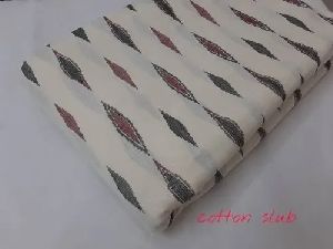 Ikat Printed Cotton Fabric