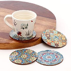 Wooden Printed Coasters