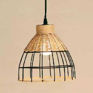 bamboo lamp shade iron