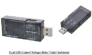 Dual USB Current Voltage Tester